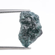 blue color raw rough grey diamond rough diamond engagement ring