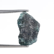blue color raw rough grey diamond rough diamond engagement ring
