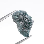 blue color raw rough grey diamond rough diamond engagement ring