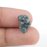 blue color raw rough grey diamond rough diamond engagement ring