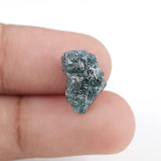 blue color raw rough grey diamond rough diamond engagement ring