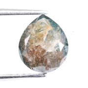 1.51 carat natural loose pear cut green diamond fancy shape for custom engagement ring