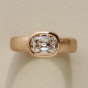 1 ct cushion cut lab grown diamond engagement ring bezel set in yellow gold wedding jewelry vintage white gold art deco engagement ring