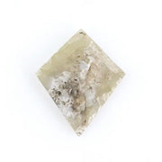 0.42 Ct kite cut brown and grey natural diamond with soft earthy tones and elegant geometric shape for custom jewelry