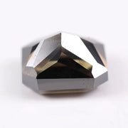 3.46 Ct emerald cut brown lab-grown diamond loose gem, perfect for engagement rings and exquisite fine jewelry.