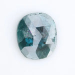 0.39 Ct fancy blue oval cut diamond with vibrant rare color and brilliant sparkle for elegant fine jewelry