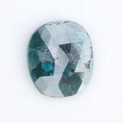 0.39 Ct fancy blue oval cut diamond with vibrant rare color and brilliant sparkle for elegant fine jewelry