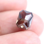 3.46 Ct emerald cut brown lab-grown diamond loose gem, perfect for engagement rings and exquisite fine jewelry.