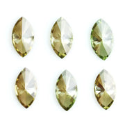 Olive green and champagne marquise lab created diamonds sparkling fancy color marquise cut loose stones for solitaire engagement ring or custom jewelry design