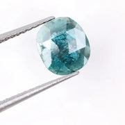 0.39 Ct fancy blue oval cut diamond with vibrant rare color and brilliant sparkle for elegant fine jewelry