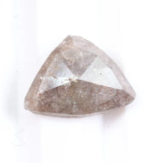 Natural pink peach diamond loose stone with deep color and bold appearance. Earth mined fancy diamond perfect for modern engagement rings.