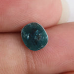 0.39 Ct fancy blue oval cut diamond with vibrant rare color and brilliant sparkle for elegant fine jewelry