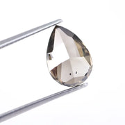 3.00 Ct pear cut brown lab-grown diamond loose stone ideal for elegant engagement rings and luxury custom jewelry.