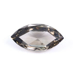 1.36 Ct marquise cut brown lab grown diamond loose stone with rich chocolate color for rings or custom jewelry.