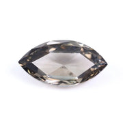 1.36 Ct marquise cut brown lab grown diamond loose stone with rich chocolate color for rings or custom jewelry.