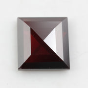 brown colour brilliant square lab grown diamond engagement ring
