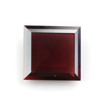 brown colour brilliant square lab grown diamond engagement ring