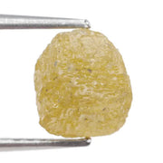 yellow colour diamond in the rough ring, yellow diamond rough