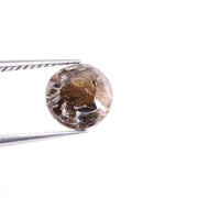 1.30 Ct Natural Round Rose Cut Diamond Loose Fancy Brown Diamond For Ring