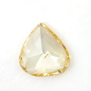 yellow color brilliant pear diamond engagement ring