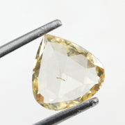yellow color brilliant pear diamond engagement ring