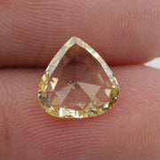 yellow color brilliant pear diamond engagement ring
