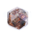 1.53 carat natural hexagon cut brown diamond loose unique shape stone for custom ring