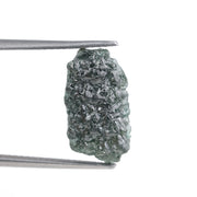 blue color rough diamond in matrix rough diamond ring engagement