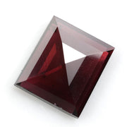 brown colur 5k lab grown square diamond