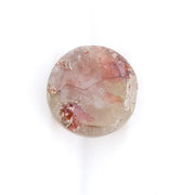 0.98 Ct round cut red and grey natural diamond with rare dual tone color and brilliant sparkle for statement jewelry
