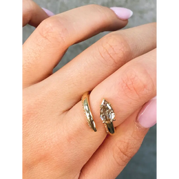 Unique Fancy Lab Grown Diamond Pear Cut Diamond Ring Women Lab Grown Diamond Ring 1.00 Ct 14K Gold Plated Ring 