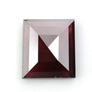 brown colur 5k lab grown square diamond