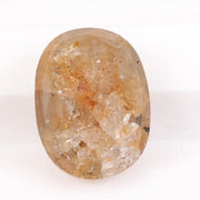 1.47 carat natural loose oval cut peach  diamond fancy color stone for custom engagement ring