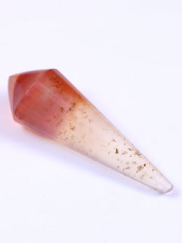 5.82 Carat Natural Agate Bullet Shape Gemstone – Bi-Color Multicolor
