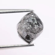 Loose gray diamond stone certified by GIA for investment
