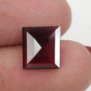brown colur 5k lab grown square diamond