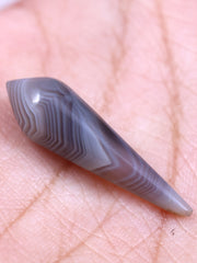 6.26 Carat Botswana Agate Cabochon, Wire Wrapping Gemstone
