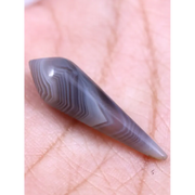 6.26 Carat Botswana Agate Cabochon, Wire Wrapping Gemstone