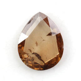 brown colour 1.18 carat diamond ring lab grown