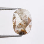 1.11 Ct grey brown cushion cut natural diamond with subtle tones and soft brilliance for elegant timeless jewelry