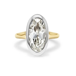 3.00 Ct Oval Cut Diamond 14K Gold Plated Diamond Ring Lab Grown Diamond Engagement Diamond Ring  Fancy Wedding Ring 