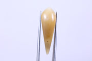 6.26 Carat Bi-Color Agate Gemstone Bullet Shape Polished Gem