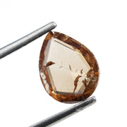 brown colour 1.18 carat diamond ring lab grown