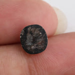 1.44 Ct cushion cut black and brown natural diamond with bold tones and elegant brilliance for luxury statement jewelry