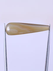 Natural Botswana Agate Cabochon, 5.63 Ct Bullet Shape Gemstone