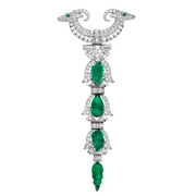 2.94 Ct Lab Grown Diamond Pear Round Cut Damond White Gold Plated Diamond Brooch Use For men Engagement Gold Plated 