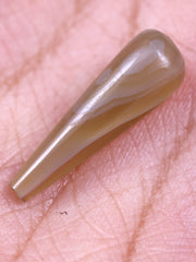 Natural Botswana Agate Cabochon, 5.63 Ct Bullet Shape Gemstone