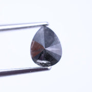 Loose pear cut salt and pepper diamond, pear bezel diamond ring, pear diamond bracelet, and mens diamond and black diamond rings with lab diamonds and may birthstone.