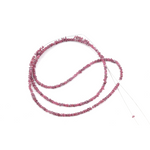 Natural pink rough diamond beads loose uncut raw diamond beads for necklace making