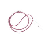 Natural pink rough diamond beads loose uncut raw diamond beads for necklace making